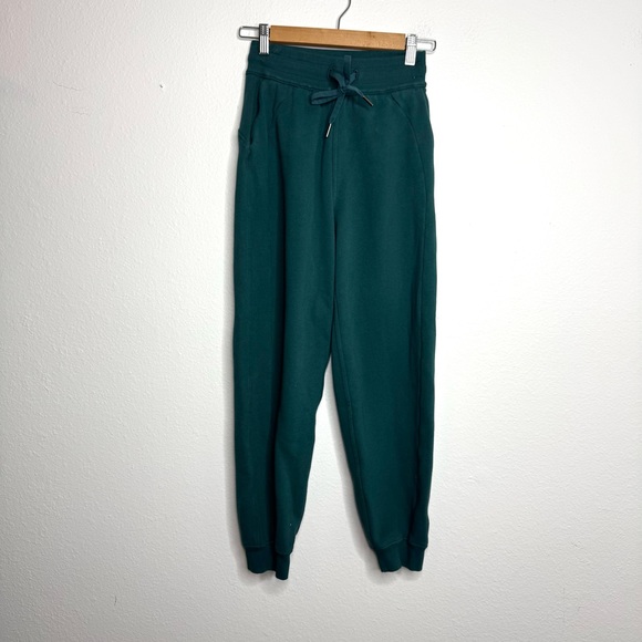lululemon athletica Pants - Lululemon Green Jasper Scuba Relaxed-Fit‎ High-Rise Jogger